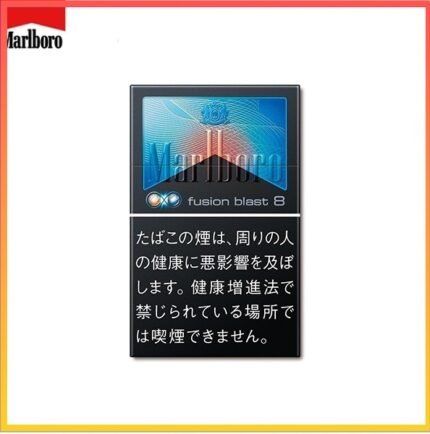 Marlboro萬寶路香煙雙爆珠黑冰水蜜桃5mg