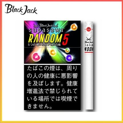 Black Jack黑傑克香煙Random 5mg五種隨機口味水果爆珠