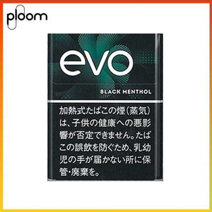 Ploom x AURA EVO Black Menthol黑冰薄荷煙彈