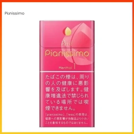 Pianissimo碧絲夢水蜜桃薄荷香煙1mg